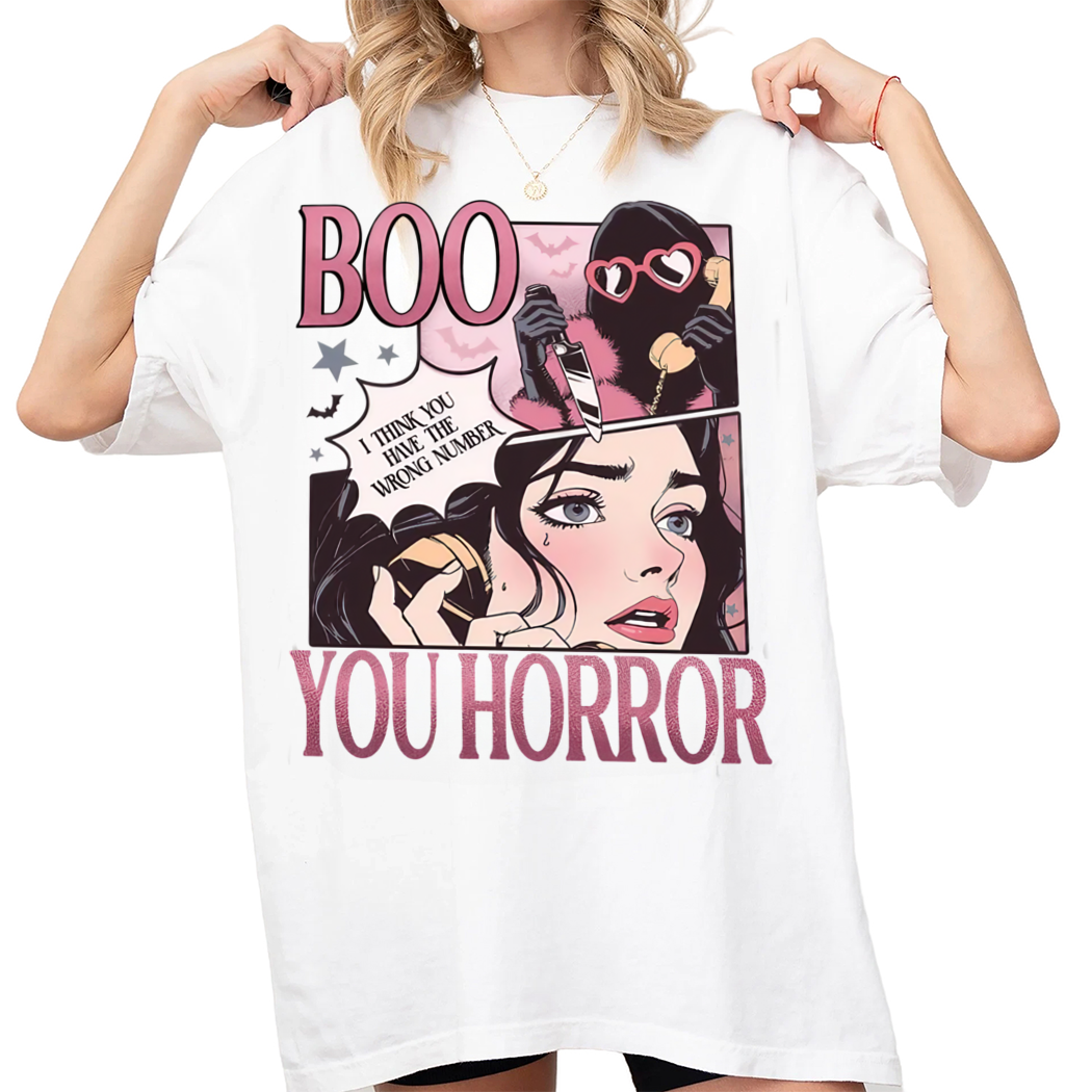 Boo Your Horror Halloween Shirt, Horror Film Club Shirt, Stay Spooky Shirt - Halloween Gift