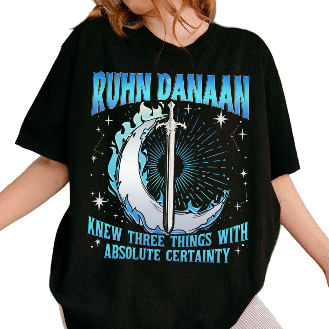 Ruhn Danaan Crescent City Shirt - Valbaran Fae Crown Prince Crescent City SJM Merch